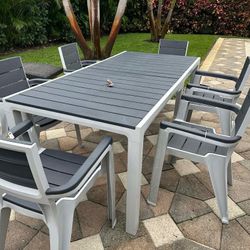 Patio Dinning Table - Mesa De Comedor  Para Patio 