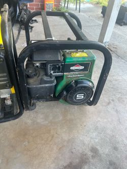 2500 Watt gas generator