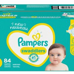 Brand New Box Of Pampers Diapers