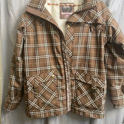 Betty Rides Coat Size L $40