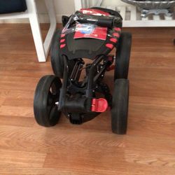 Brand New Four Wheel Golf Club Kart Excellent Condition Easy To Fold Light Light Weight