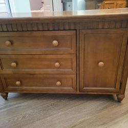Beautiful Walnut Wood Dresser