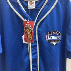 Nascar Jersey Size M #48 JOHNSON Stitched Team Lowe’s Racing By Winner’s Circle Jersey 