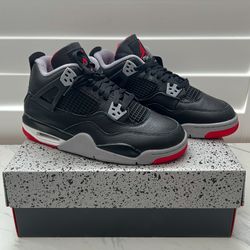 BRAND NEW ‼️ Air Jordan 4 Retro "Bred Reimagined" - Men's Size 7 (Women's 8.5)