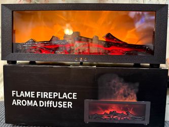 Flame Fireplace Aroma Diffuser