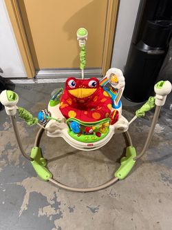 Fisher-Price Jumperoo Baby Activity Center with Lights Sounds and Music