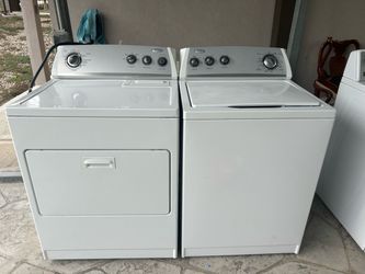 Whirlpool washer and dryer set