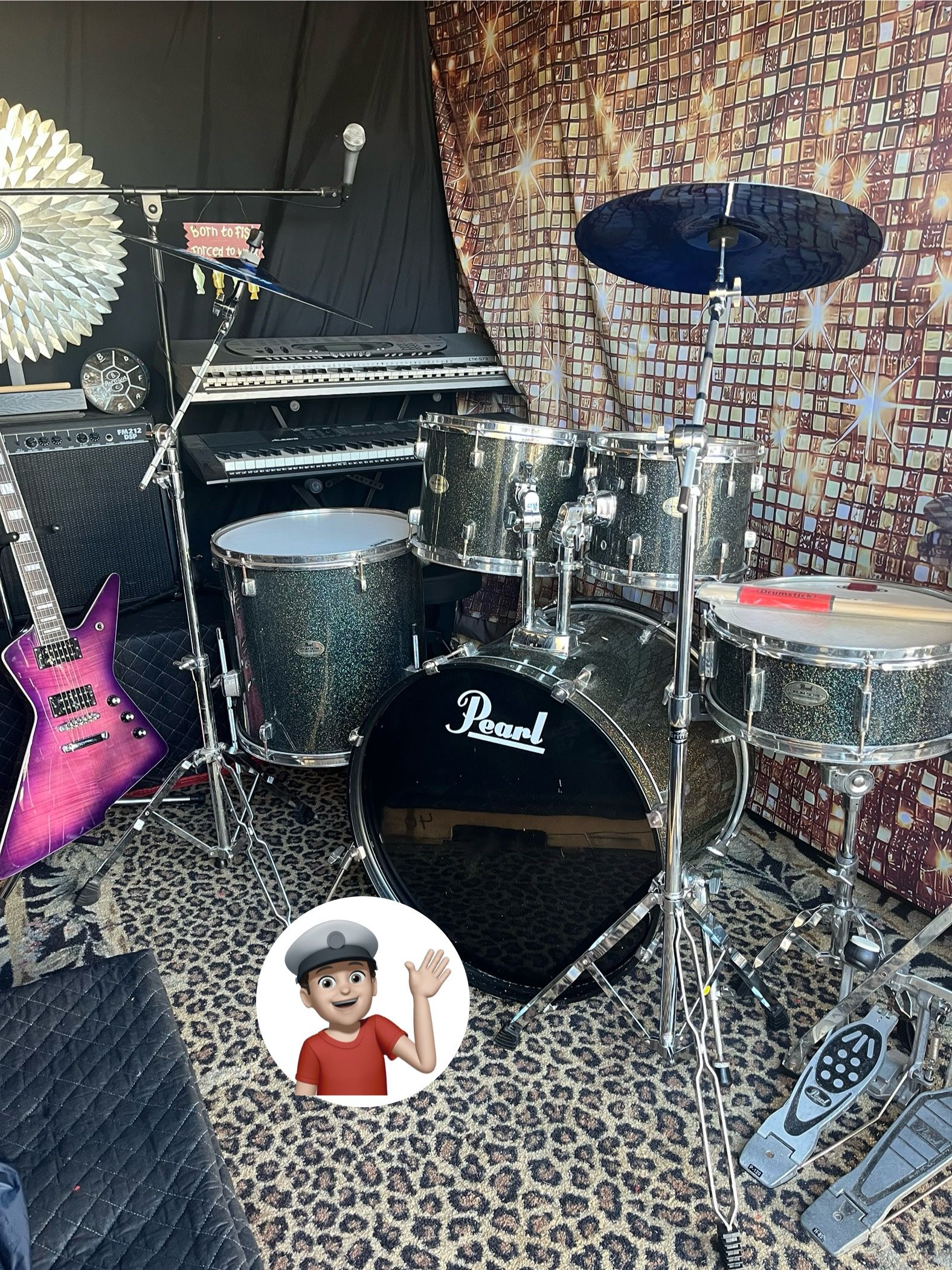 🔥 Pearl Forum Drum Set Drums         L👀K!