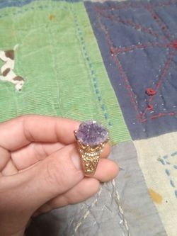 Amethyst ring