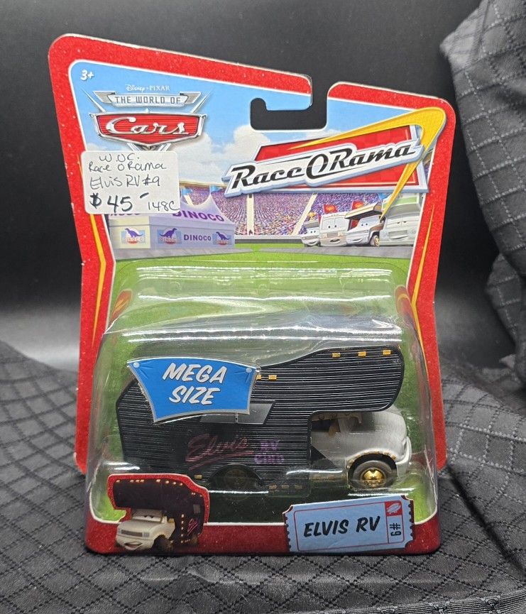 Disney Cars Rv Rase Fans Rare Disney Pixar Cars Elvis RV Mega Size for Sale in Las Vegas, NV ...