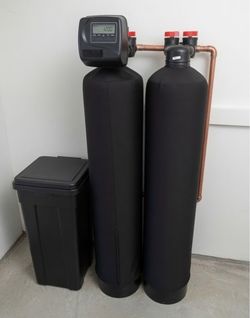 Custom Brand New Dual Tank Salt Softener with Alkaline RO Drinking System