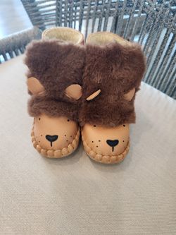Donsje Furry Lion Boots Toddler US 6-7
