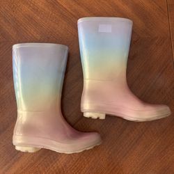 Rain Boots For Girls (size 2) 