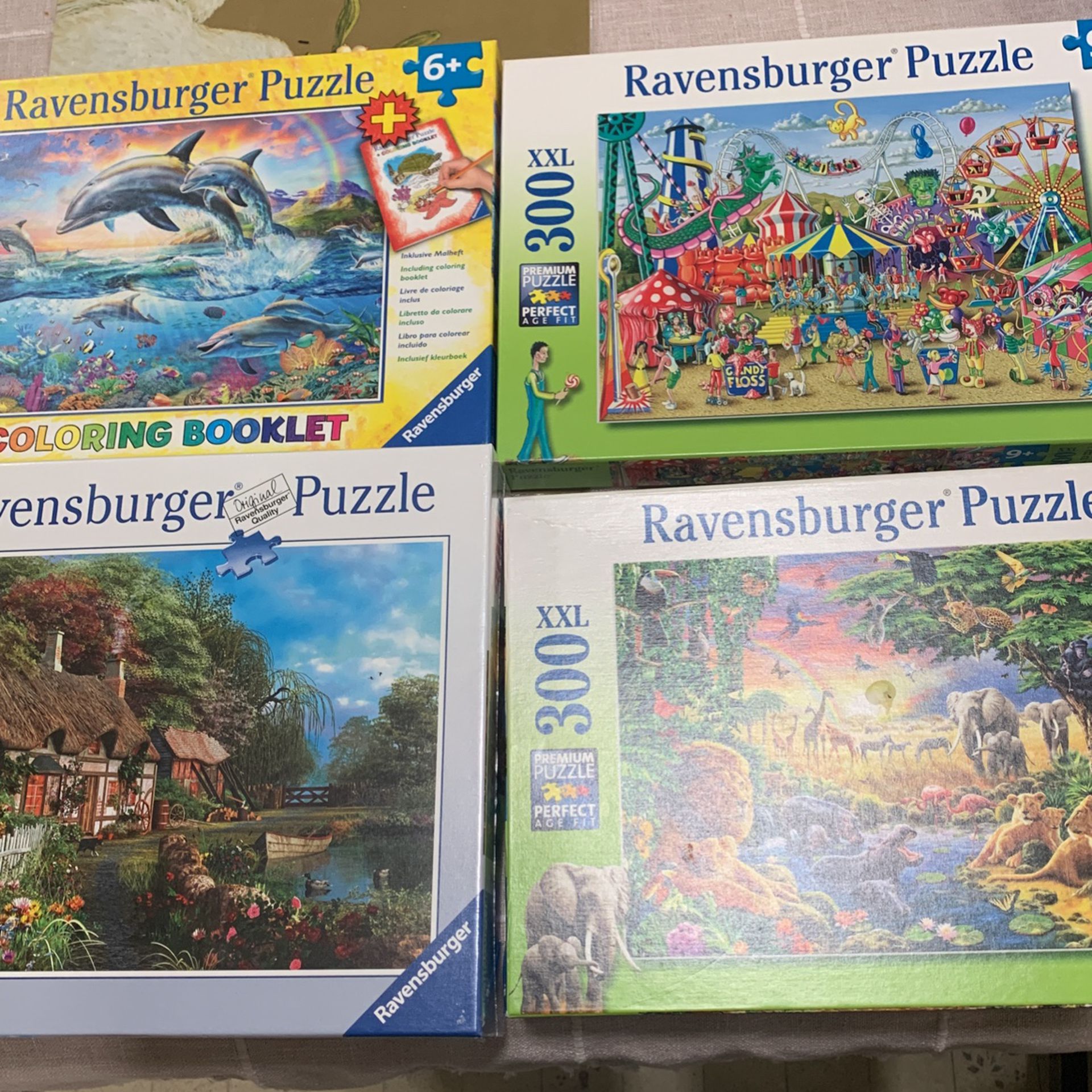 Raven burger Puzzle Pieces (4) TAKING ANY OFFERS
