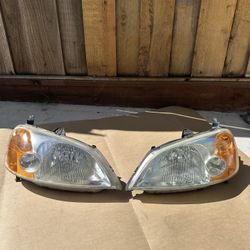 2003 Honda Civic Original Head Lights 