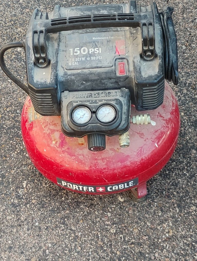 Porter Cable Pancake Compressor 