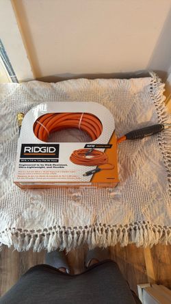 RIGID 1/4 in. 50 ft. Lay Flat Air Hose