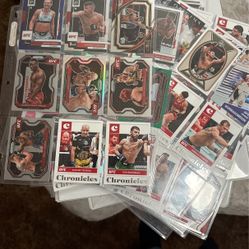 A lot Of Sports Cards With One Touch