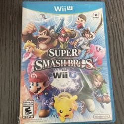 Super Smash Bros. for Nintendo Wii U No Manual (tested and plays)