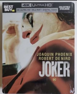 JOKER STEELBOOK (4K UHD + Blu-Ray + Digital Copy) New & Sealed Best Buy Sold Out