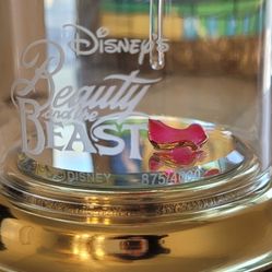 Limited Edition Disney's Beauty and the Beast magical rose by the Arribas Brothers
