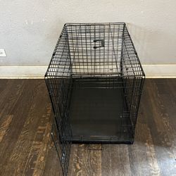 Folding Dog Crate, 30.7" L X 19.09" W X 21.41" H