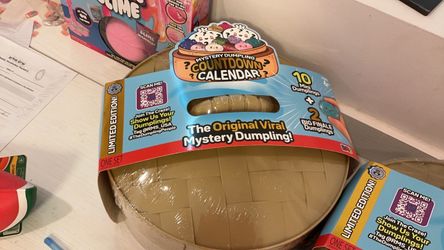 Limited edition, mystery dumpling countdown calendar