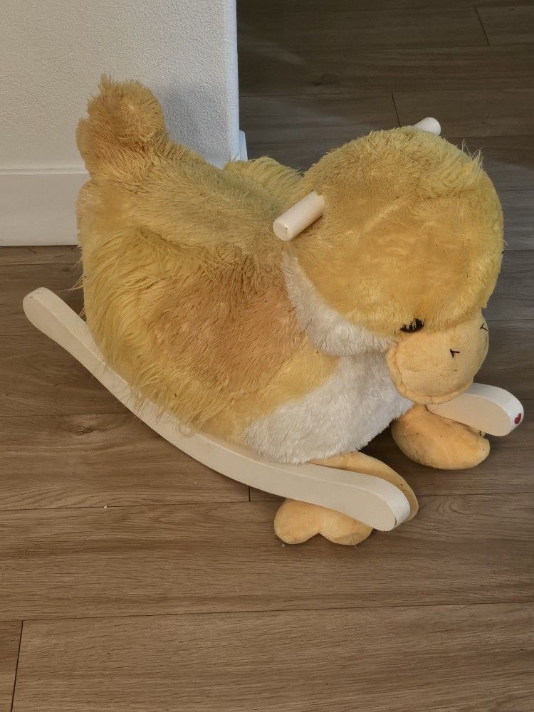 Plush Ride On Duck