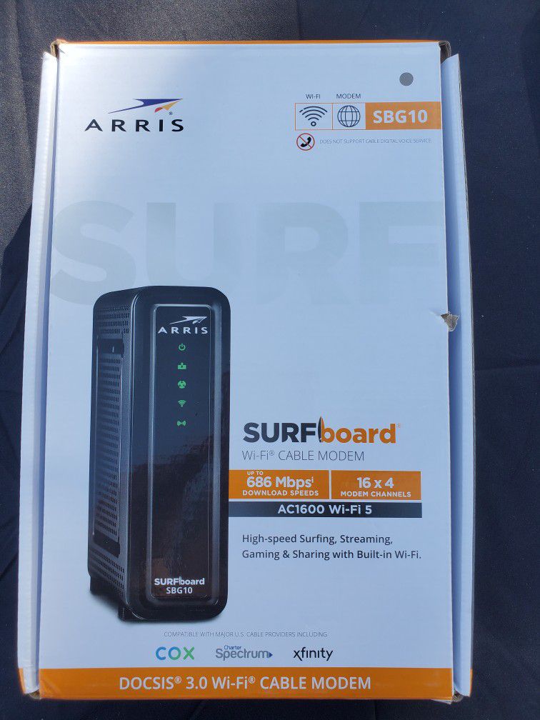 Surfboard Cable WiFi Modem 