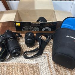 Nikon D 40 Camera And Lens 