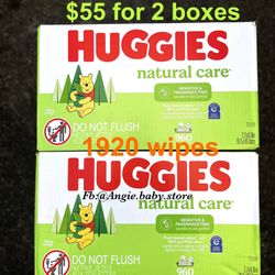 Huggies Natural Care Wipes Sensitive 