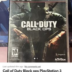 PlayStation 3 call of duty Black ops