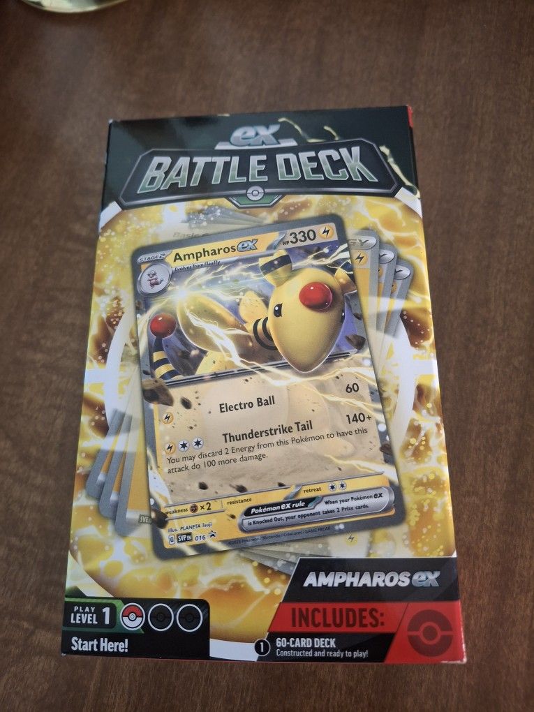 Unopened Pokémon Battle Deck