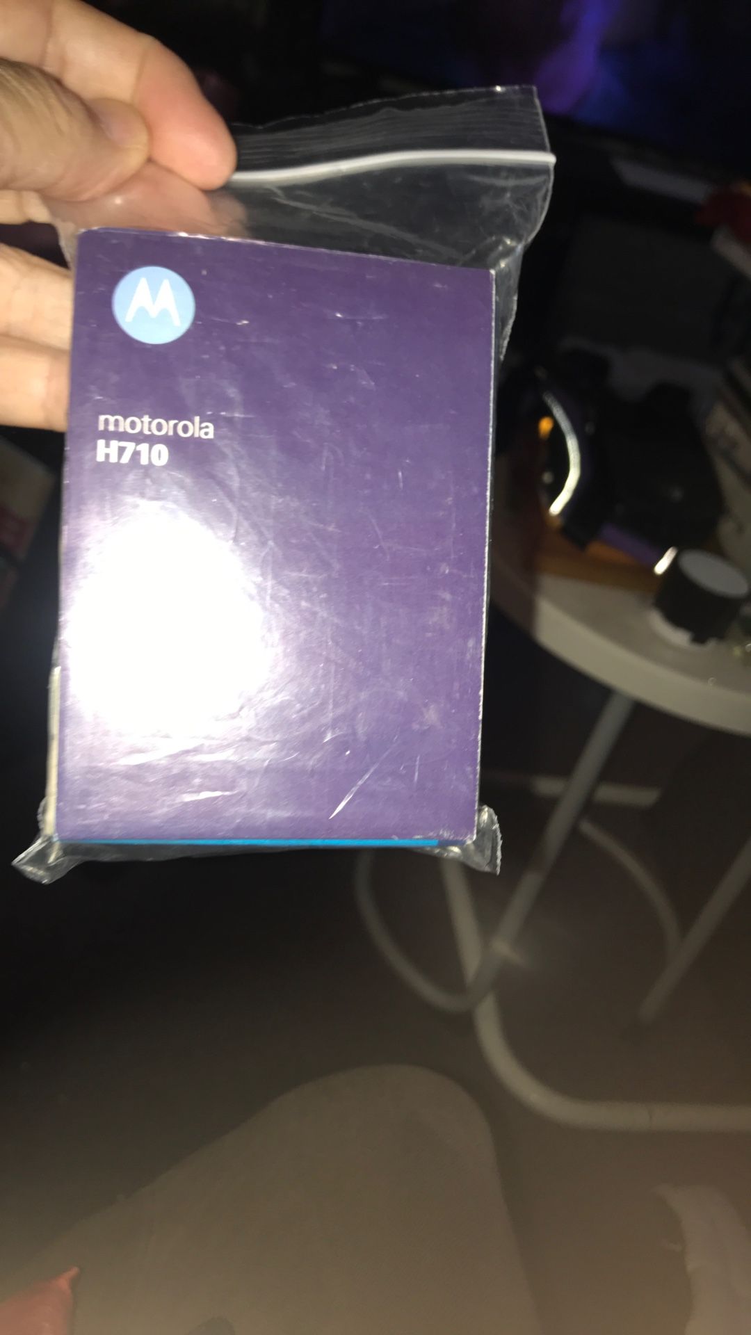 Used Motorola hands-free earpiece Bluetooth