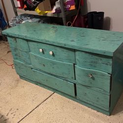 Antique 9 Drawer Dresser