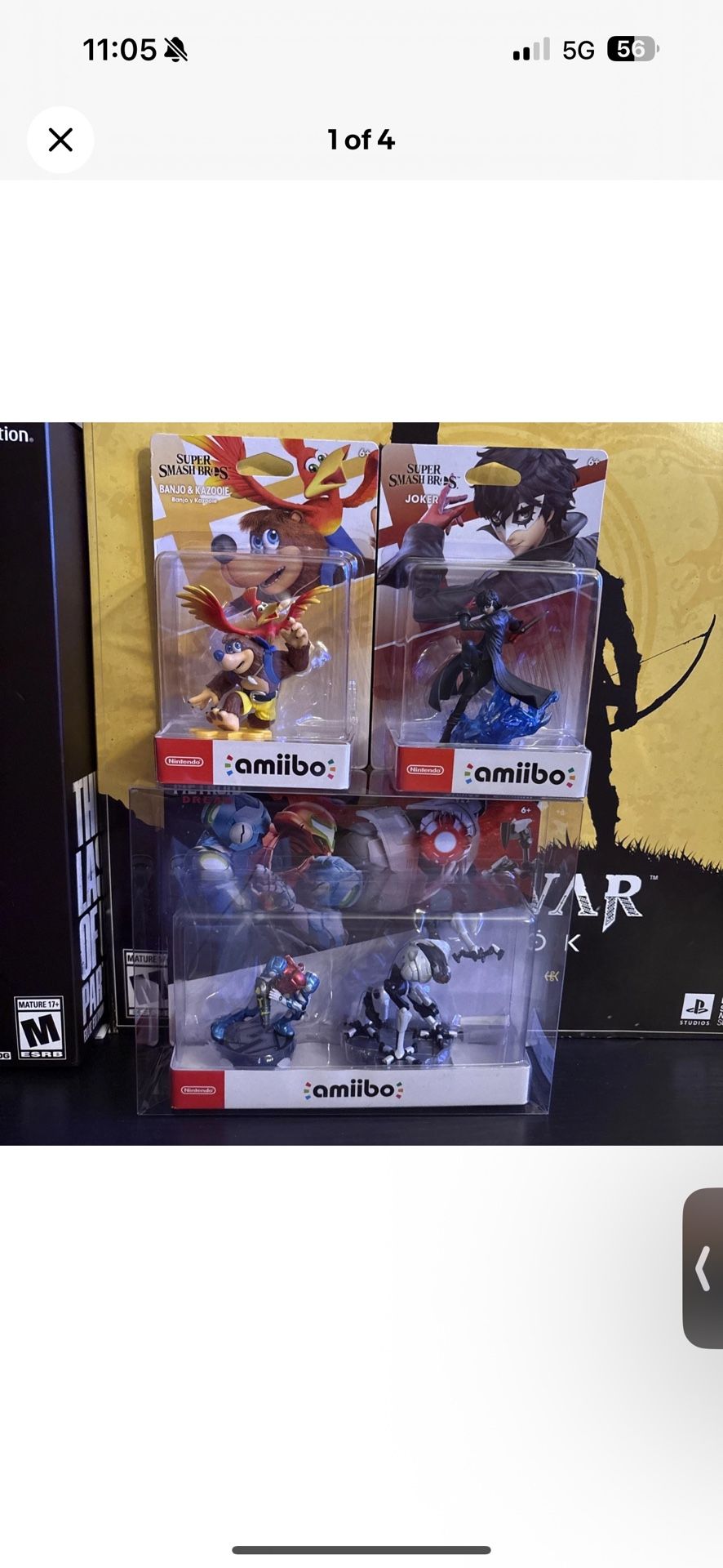 Nintendo Amiibo Lot Of 3 New Sealed
