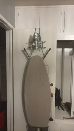 Ironing Board and iron