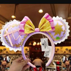 Disney Parks Rapunzel Tangled Pascal Mickey Mouse Ears Minnie Headband 2025