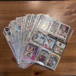 1970’s Baseball Card Collection. 
