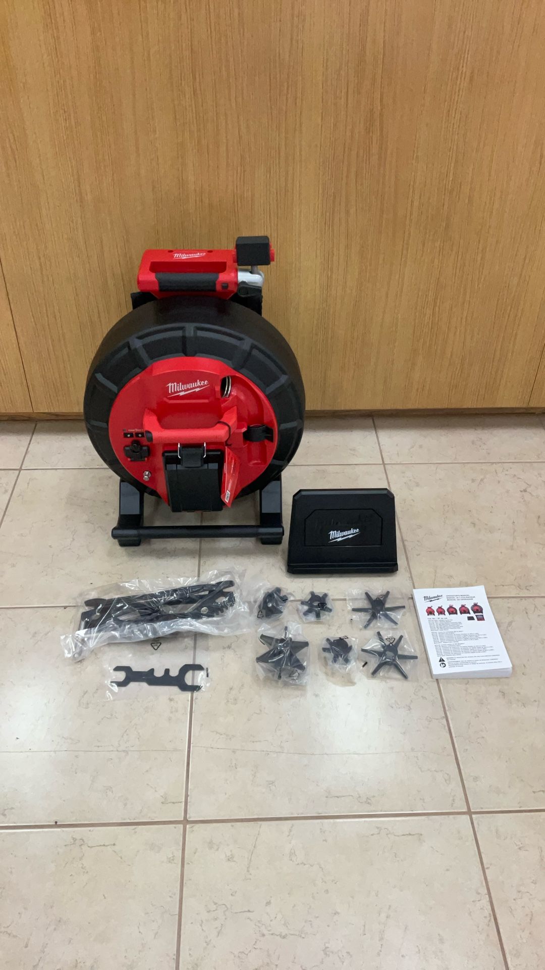 MILWAUKEE 3973-22  120’ MID-STIFF MODULAR PIPELINE INSPECTION SYSTEM (TOOL ONLY).