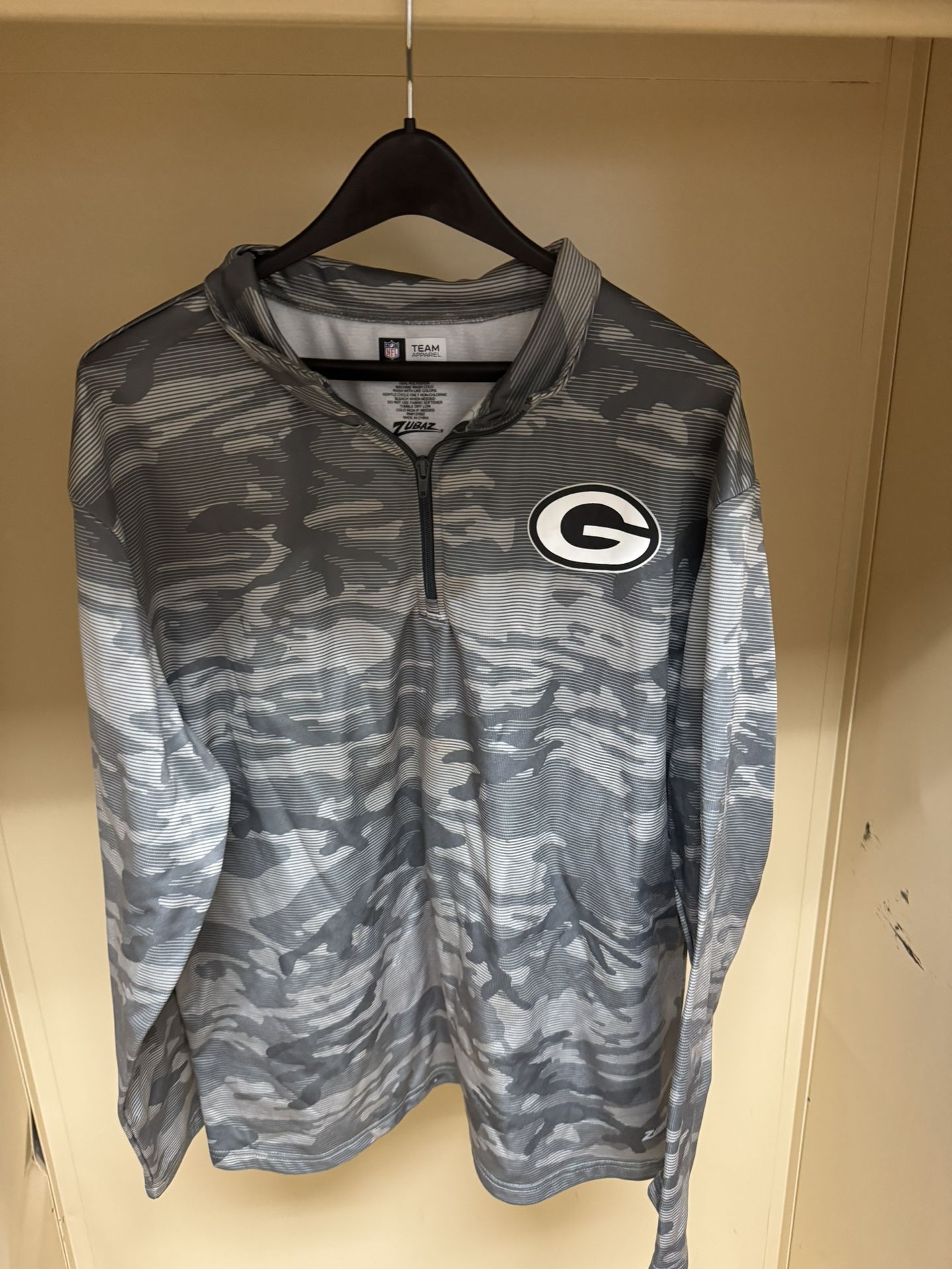 Packers Quarter Zip Long Sleeve