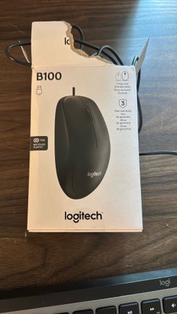 Logitech B100 Wired Mouse
