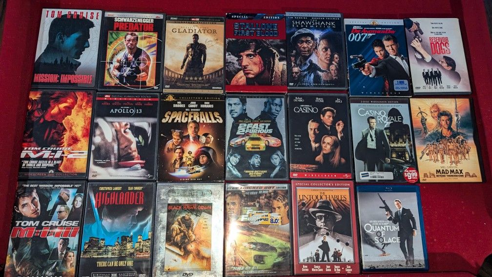 Dvd Collection, Blockbuster Movies