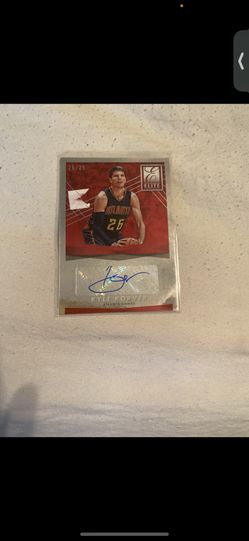 2015-16 Panini Donruss Elite Signatures RED /25 Kyle Korver #ES-KK Auto