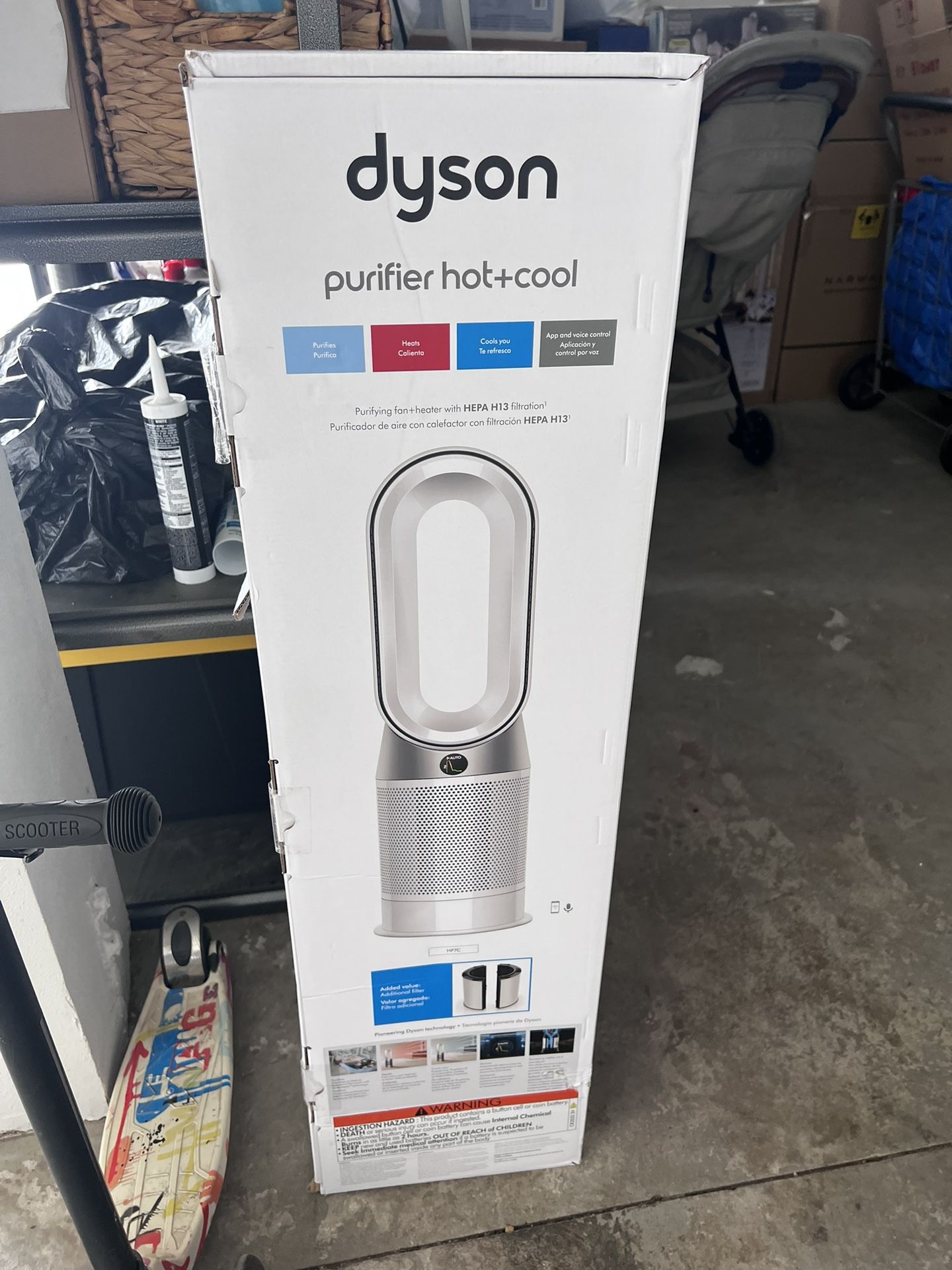 Dyson purifier hot+cool hepa h13