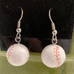 Baseball Earrings 