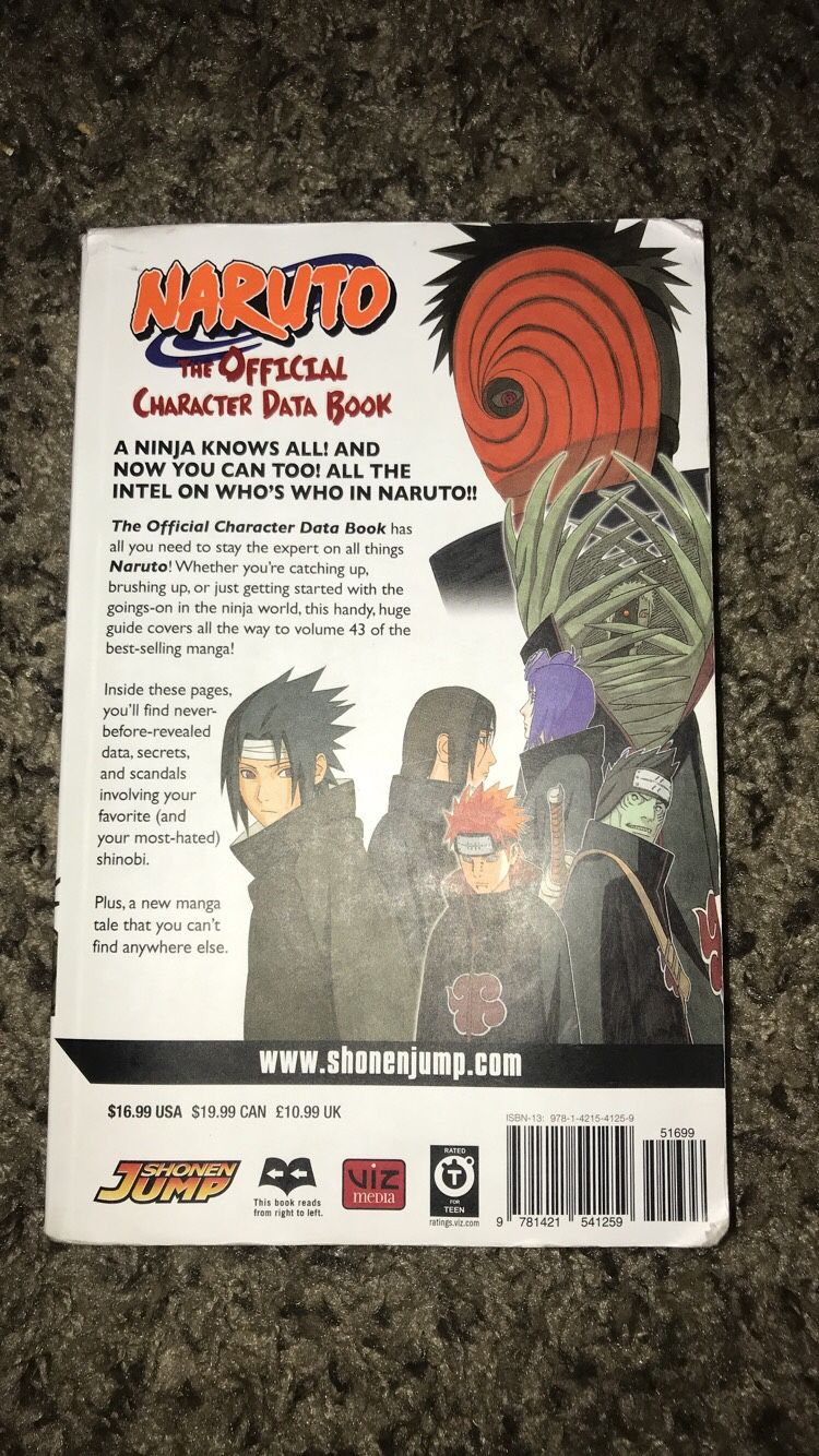 Naruto: The Official Character Data Book  