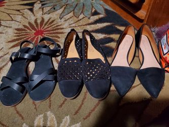 Madewell & Franco Sarto flats