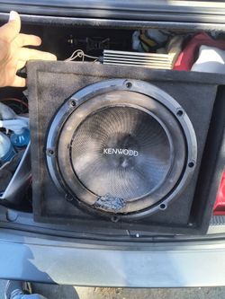 12 Inch Sub With Box 