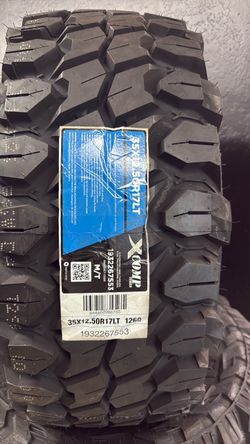 New set of tires 35 1250 17 Xcomp tires
